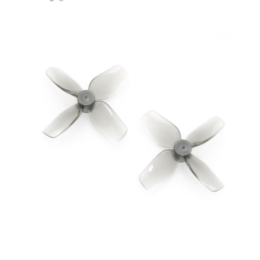 RC1745341 - 2Pairs HQProp Micro Whoop Propeller 40MMX4 Grey (2CW+2CCW)-Poly Carbonate-1.5MM Shaft for FPV Racing RC Drone