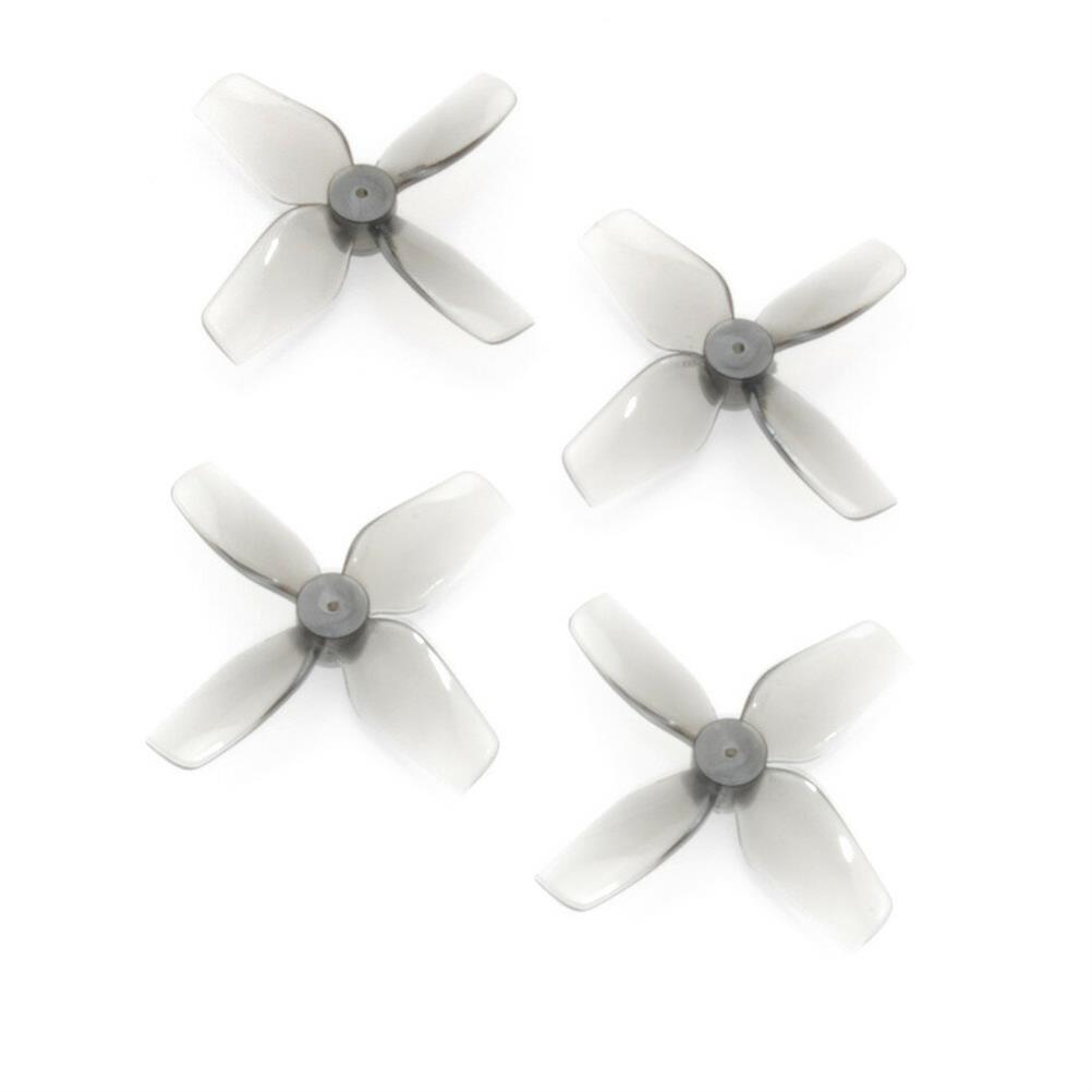 RC1745341 1 - 2Pairs HQProp Micro Whoop Propeller 40MMX4 Grey (2CW+2CCW)-Poly Carbonate-1.5MM Shaft for FPV Racing RC Drone