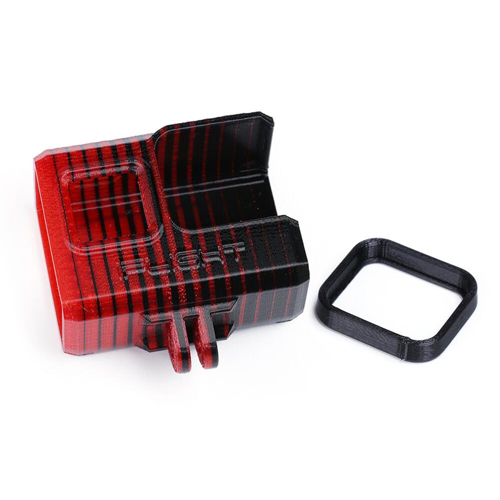RC1768810 1 - iFlight BumbleBee/Green H Frame Parts TPU Black Red Gradient Protective Case for GoPro5/6/7/8 With Lens Protection Cover/UV