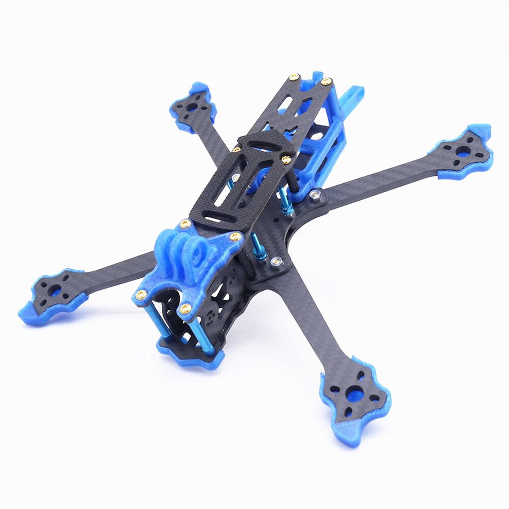 RC1863651 - FonsterFpv Cockroach V5 225mm Wheelbase 5 Inch Carbon Fiber Frame Kit Support DJI Air Unit for FPV RC Racing Drone