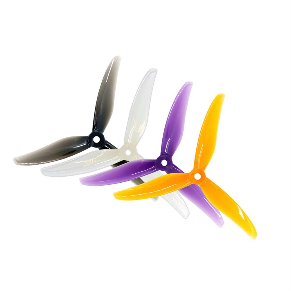 RC1865134 - 2 Pairs / 10 Pairs Gemfan Hurricane 5236 5.2x3.6 5.2 Inch 3-Blade Racing Propeller Powerful for RC Drone FPV Racing