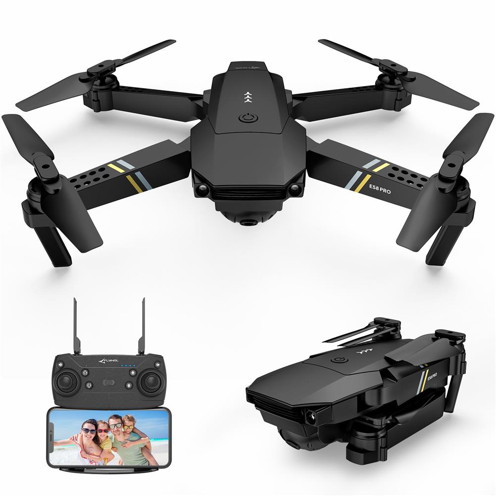 RC1873883 - FLYHAL E58 PRO WIFI FPV With 120 FOV 1080P HD Camera Adjustment Angle High Hold Mode Foldable RC Drone Quadcopter RTF