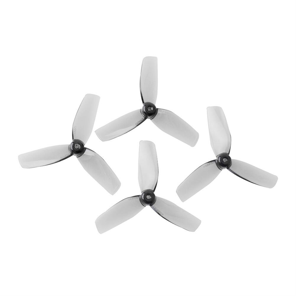 RC1895245 - 2 Pairs HQProp Micro Whoop 40MM 1mm Hole 3-blade Grey CW CCW Poly Carbonate Propeller for Whoop FPV Racing Drone