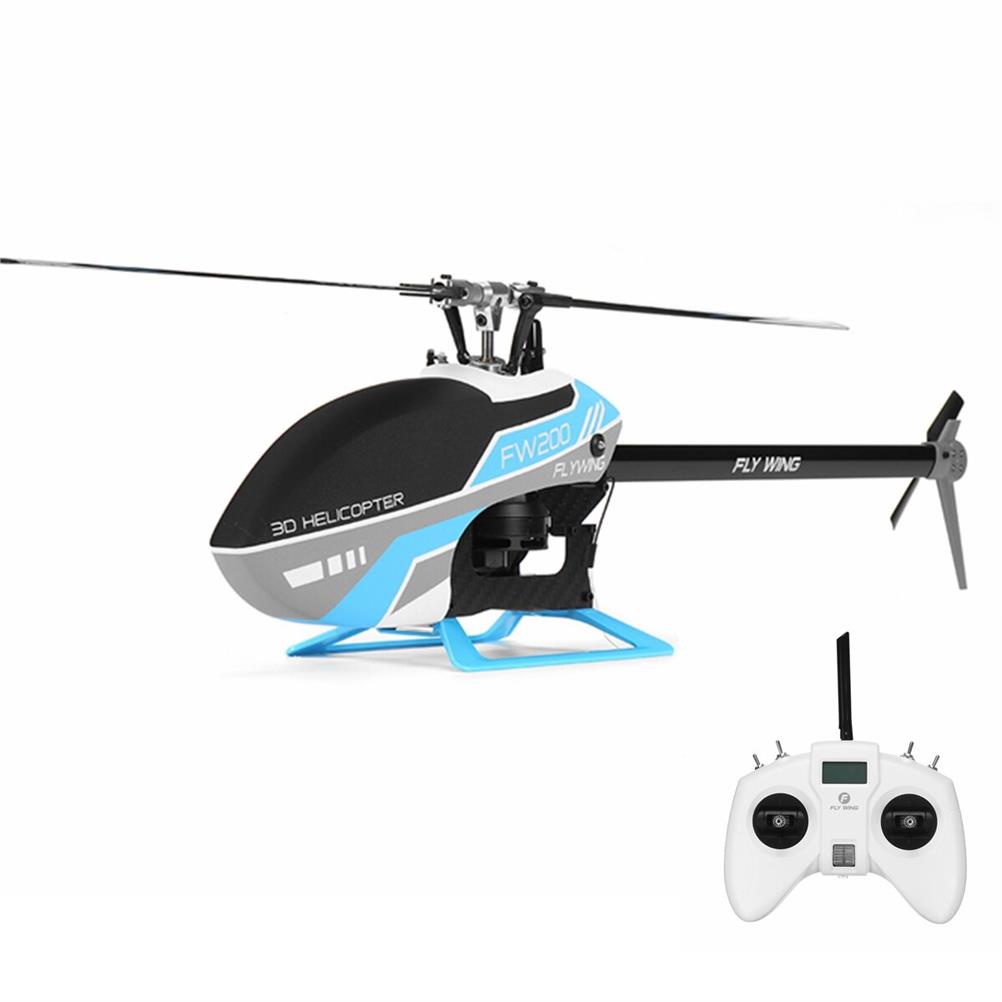 RC1923454 - FLY WING FW200 6CH 3D Acrobatics GPS Altitude Hold One-key Return APP Adjust RC Helicopter RTF With H1 V2 Flight Control System