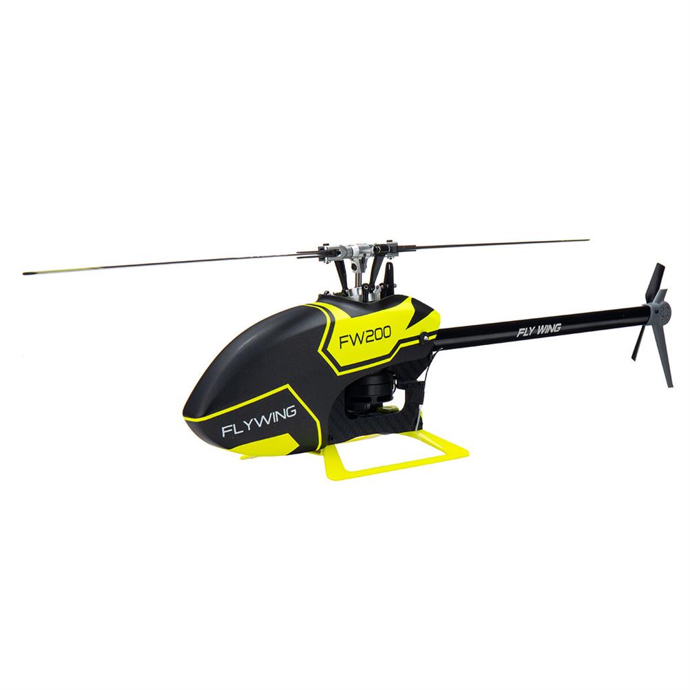 RC1923454 1 - FLY WING FW200 6CH 3D Acrobatics GPS Altitude Hold One-key Return APP Adjust RC Helicopter RTF With H1 V2 Flight Control System