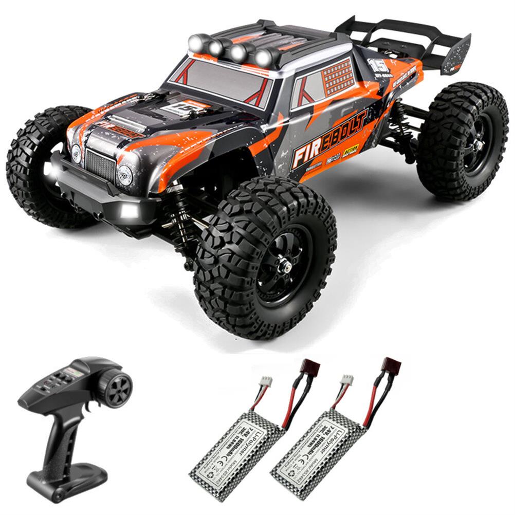 RC1940726 1 - HBX Haiboxing 901A Several Battery RTR 1/12 2.4G 4WD 50km/h Brushless RC Cars Fast Off-Road LED Light Truck Models Toys