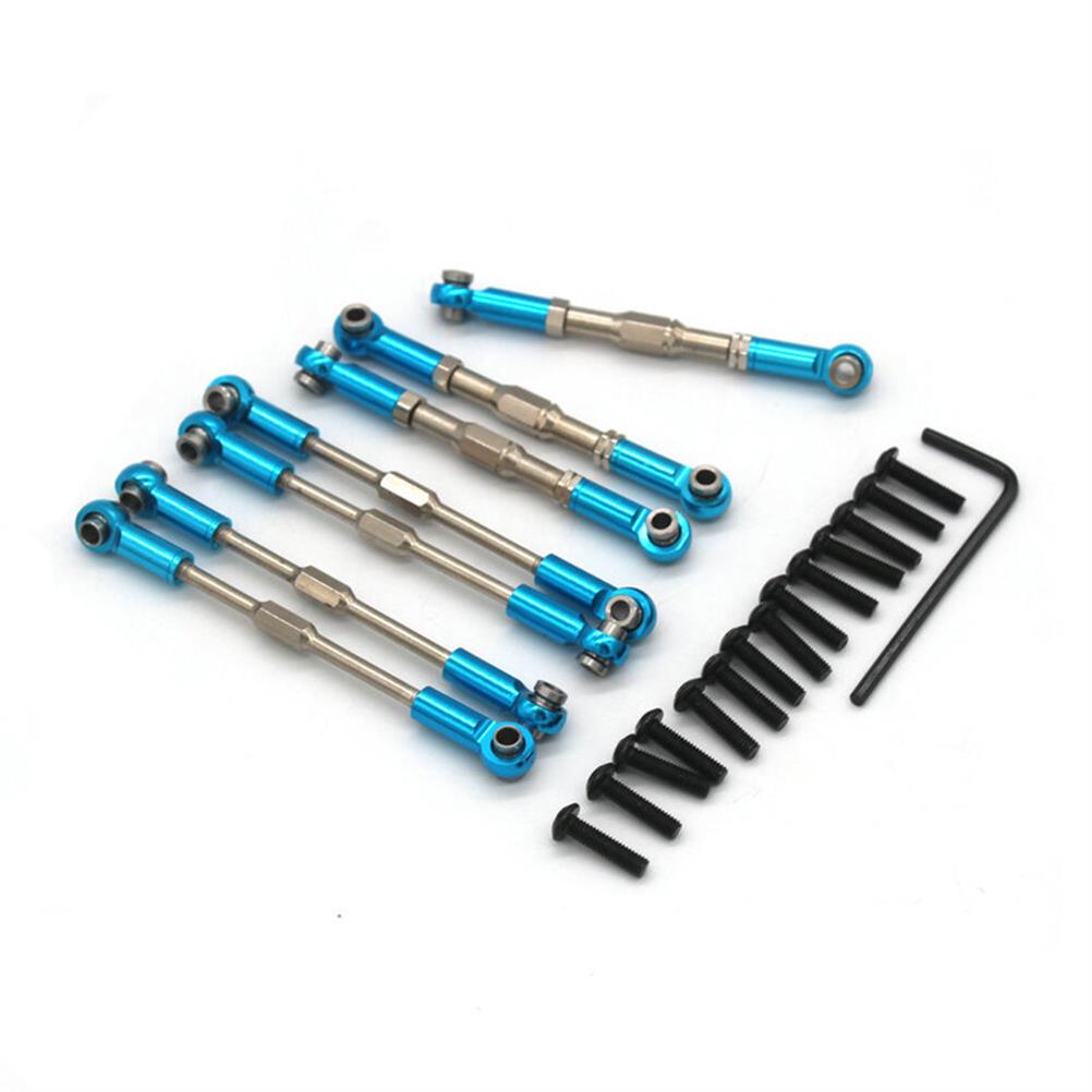 RC1941843 - Metal Upgraded Adjustable Linkage Rods Set for Wltoys 104001 1/10 RC Car Vehicles Model Spare Parts