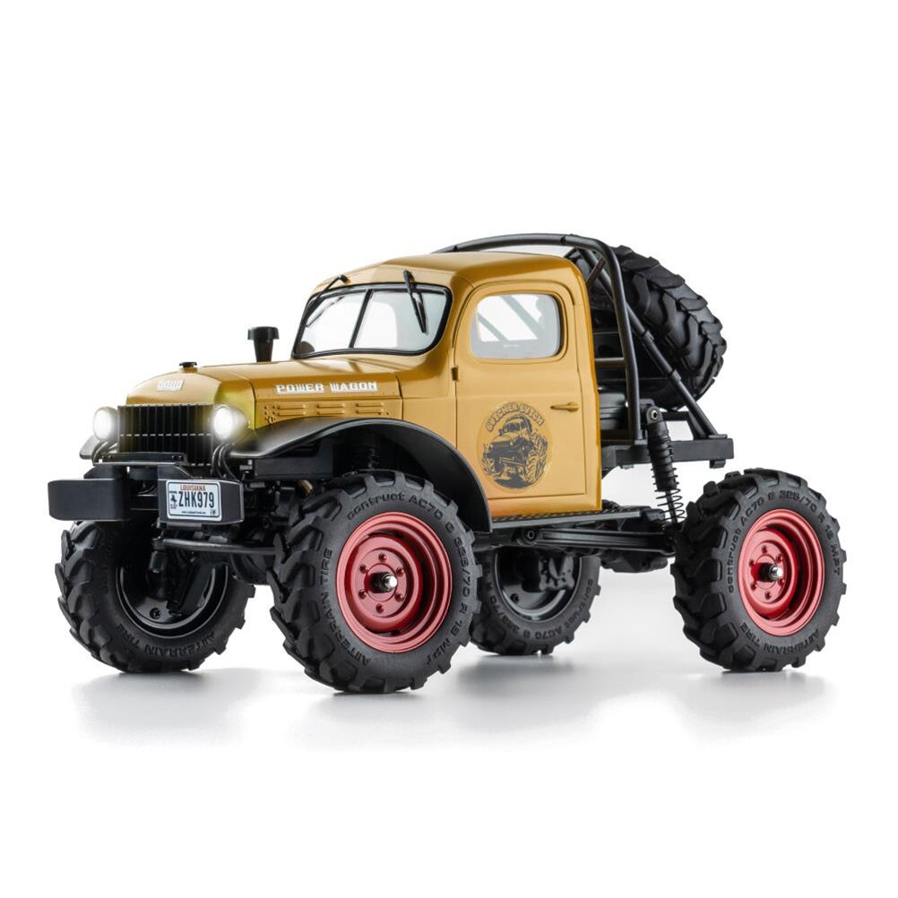 RC1960598 - FMS FCX24 POWER WAGON RTR 12401 1/24 2.4G 4WD RC Car Crawler LED Lights Off-Road Truck Vehicles Models Toys