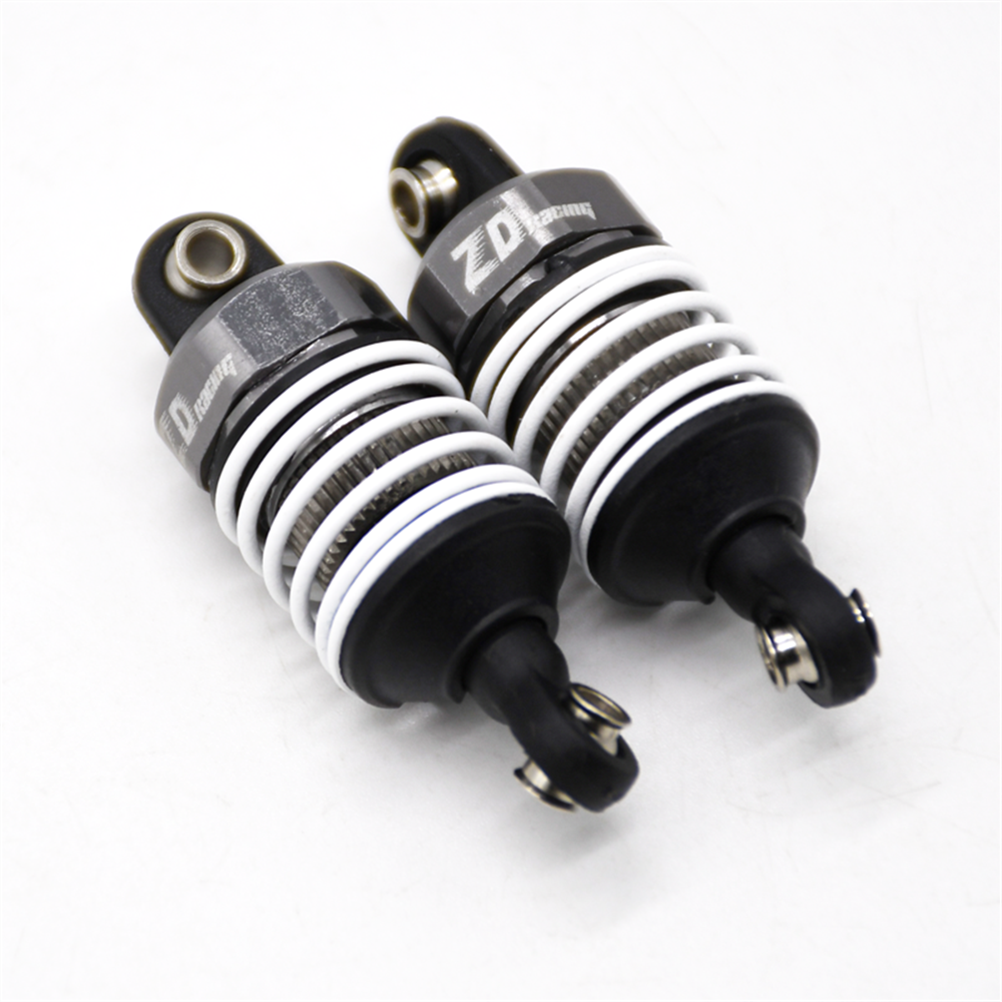RC1961173 1 - 2PCS ZD Racing EX16 S16 1/16 RC Car Spare Oil Filled Shocks Absorber Damper 6626 Vehicles Models Parts Accessories