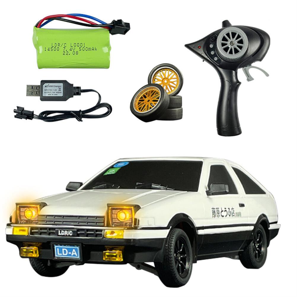 RC1962120 1 - LDRC LD-A86 RTR 1/18 2.4G RWD RC Car Drift VehiclesLED Lights Full Proportional Controlled Models Toys