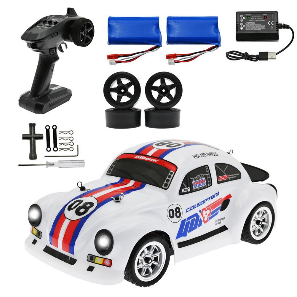 RC1962687 - UDIRC 1608/1608 PRO RC Car Drift Two Battery Brushed/Brushless RTR 1/16 2.4G 4WD LED Light High Speed 40km/h Vehicles Models