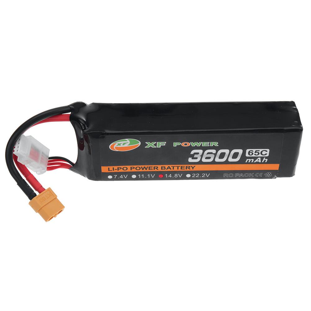 RC1972010 - XF POWER 14.8V 3600mAh 65C 4S LiPo Battery XT60 Plug for RC Car