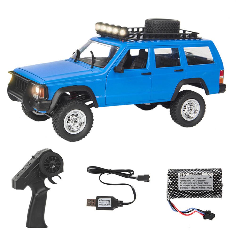 RC1973936 - MNRC MN78 Waterproof Cherokee RTR 1/12 2.4G 4WD RC Car Rock Crawler LED Lights Off-Road Truck Full Proportional Vehicles Models