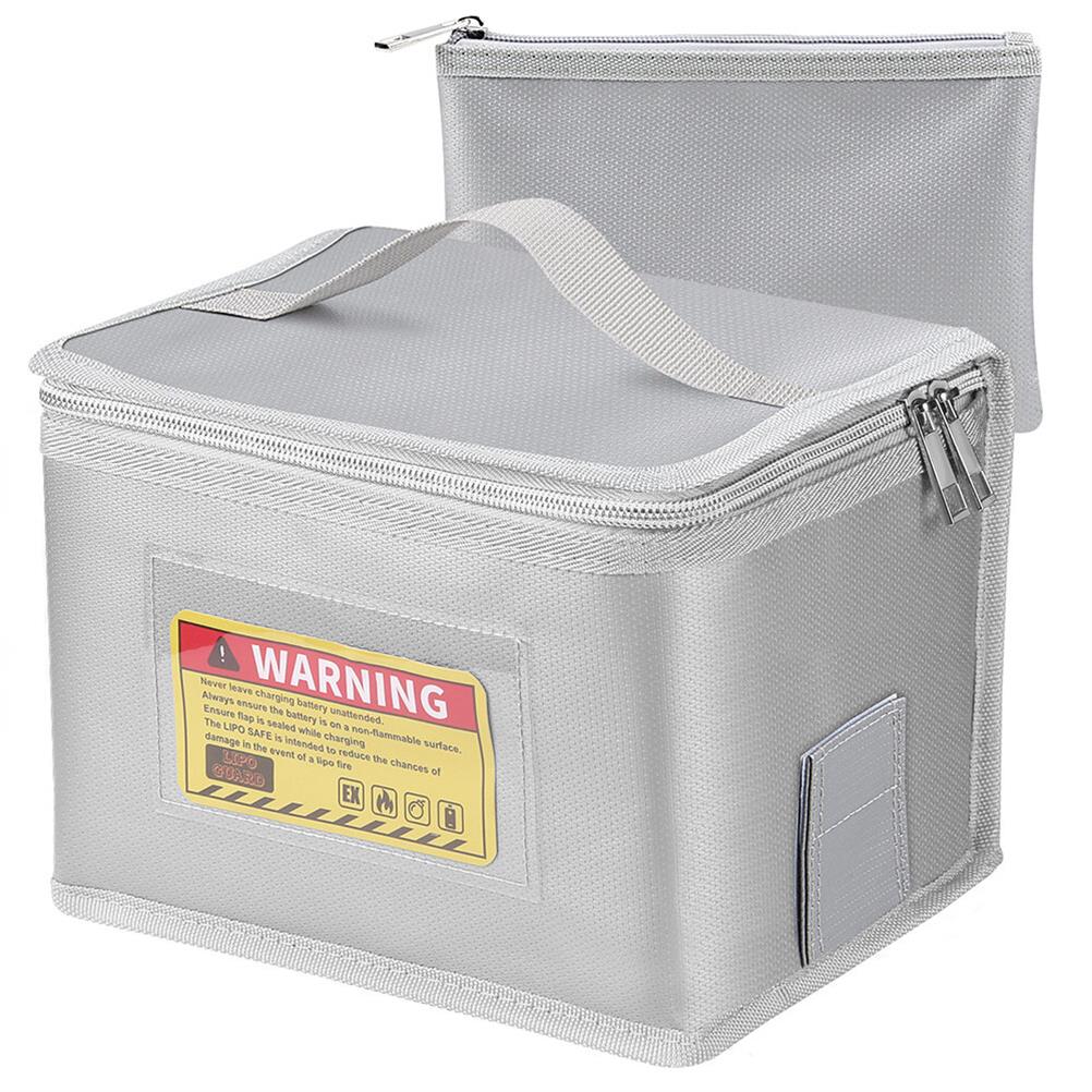 RC1978499 - Portable Fireproof Explosion-proof Lipo Battery Safety Bag Fire Resistant For Charging Storage Bag 210*160*155mm
