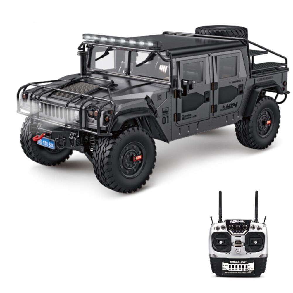 RC1979275 - HG P415A PRO Upgraded Light Sound 1/10 2.4G 17CH 4WD RC Car 4X4 Pick-UP 2 Speed Off-Road Vehicles Models Toys