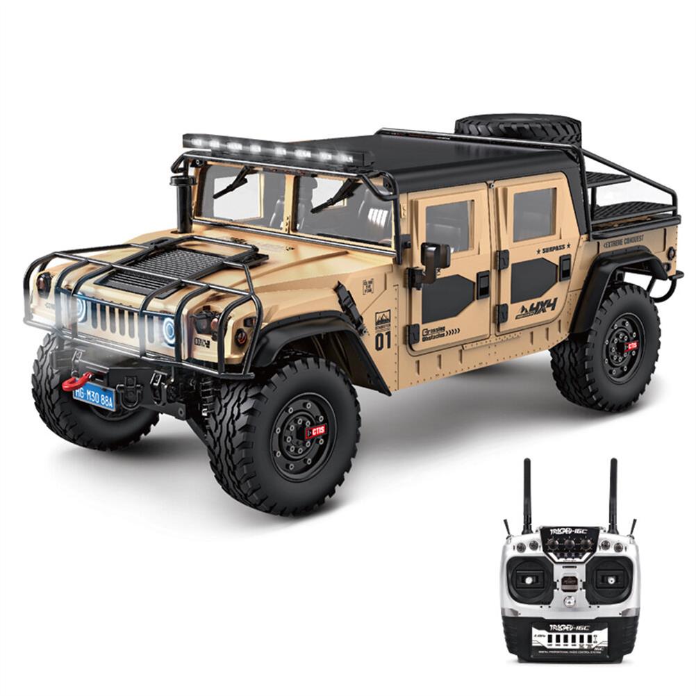 RC1979275 1 - HG P415A PRO Upgraded Light Sound 1/10 2.4G 17CH 4WD RC Car 4X4 Pick-UP 2 Speed Off-Road Vehicles Models Toys