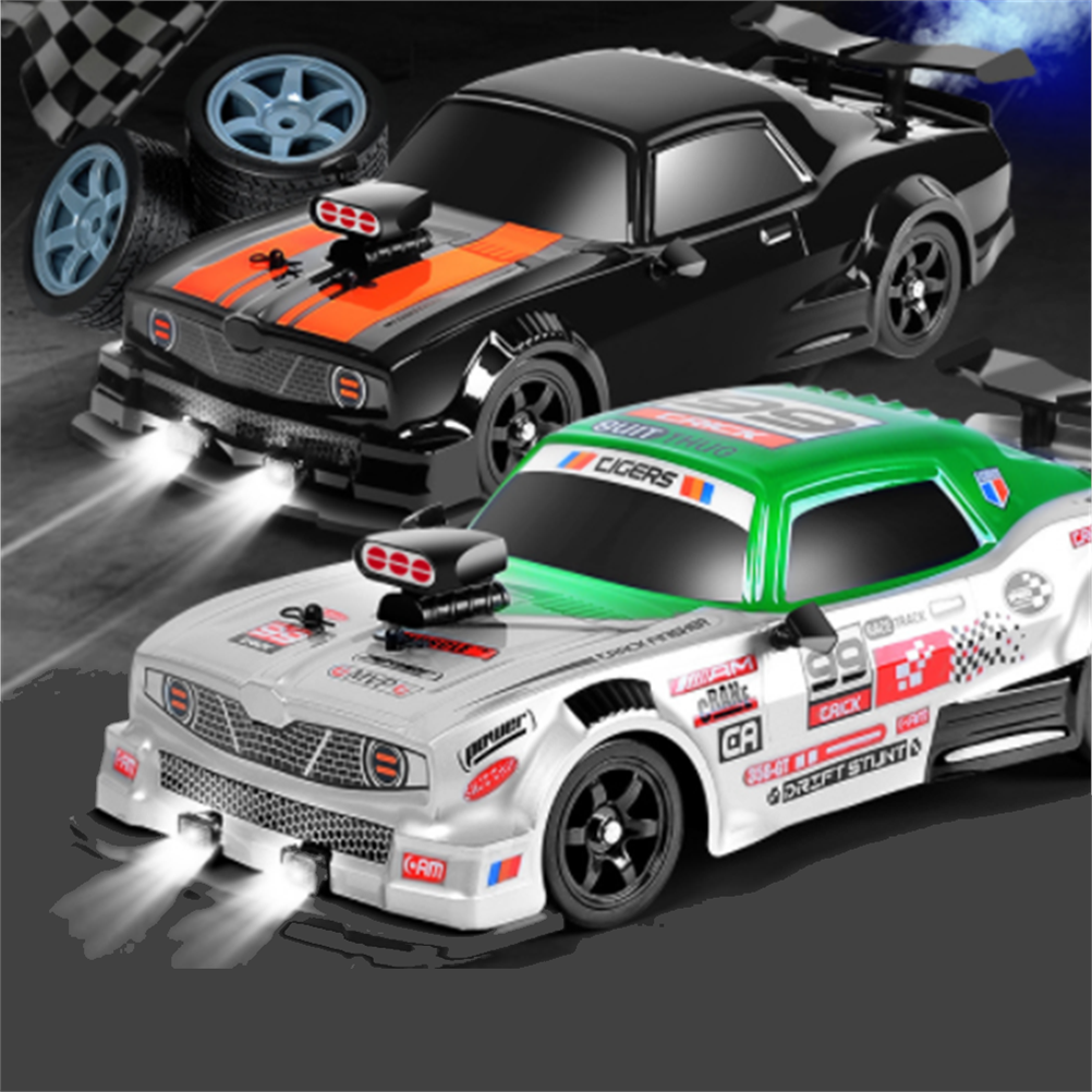RC1980099 1 - HB Toys SC16A RTR 1/16 2.4G 4WD Drift RC Car Spray LED Light On-Road Vehicles High Speed Models Kids Children Gifts Toys
