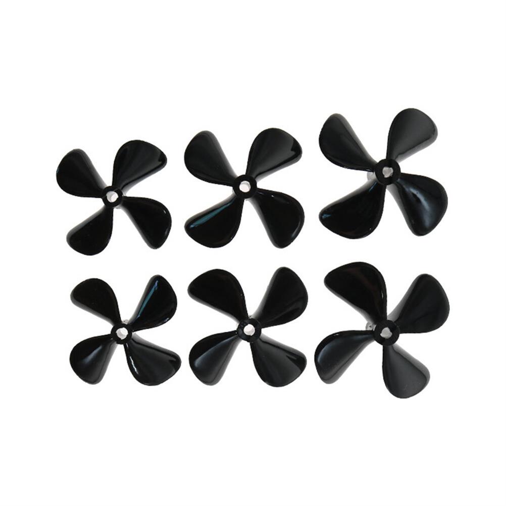 RC1982551 - 1PC Four Blades Propellers 4mm RC Boat DIY Model Fishing Bait Toys Parts D50/55/60mm PC High Strength Positive & Reverse