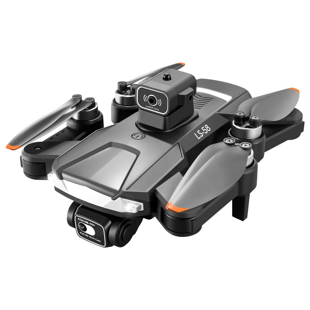 RC1983280 1 - LSRC-LS58 GPS 5G WIFI FPV GPS With 4K HD Dual Camera 360 Obstacle Avoidance 25mins Flight Time Brushless Foldable RC Drone Quadcopter RTF