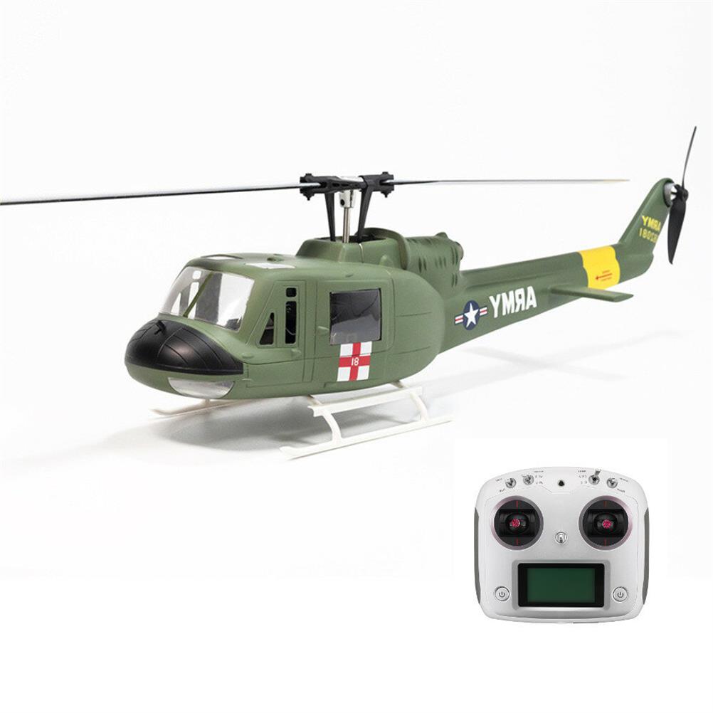 RC1983470 - FLY WING UH-1 V3 Upgrade Version Class 470 6CH Brushless Motor GPS Fixed Point Altitude Hold Scale RC Helicopter PNP/RTF With H1 Flight Controller