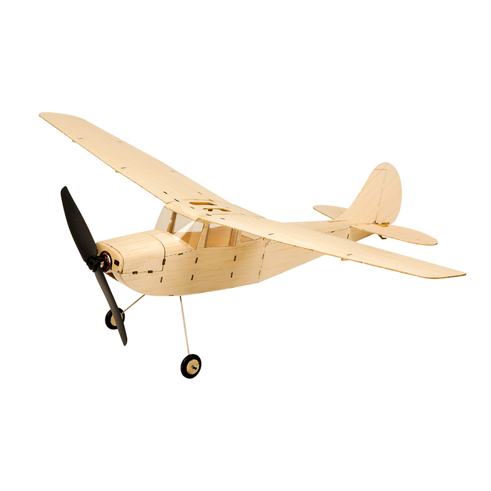 RC1983488 - Dancing Wings Hobby K12 Cessna L-19 445mm Wingspan Balsa Wood Mini RC Airplane KIT/ KIT+Power Combo