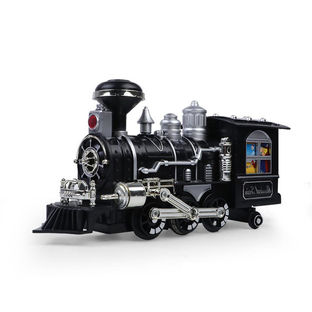 RC1984285 1 - TIMELY 3076 27MHZ RC Train Electric Track Classic Model Vehicles Add Water Smoke LED Lights Music Sound Remote Control Kids Gifts Toys
