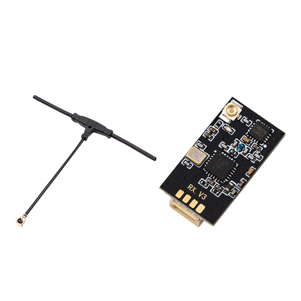 RC1985256 - iFlight ExpressLRS ELRS 2.4GHz/868MHz/915MHz RX Open-Source Micro Receiver with Antenna for RC Racer Drone