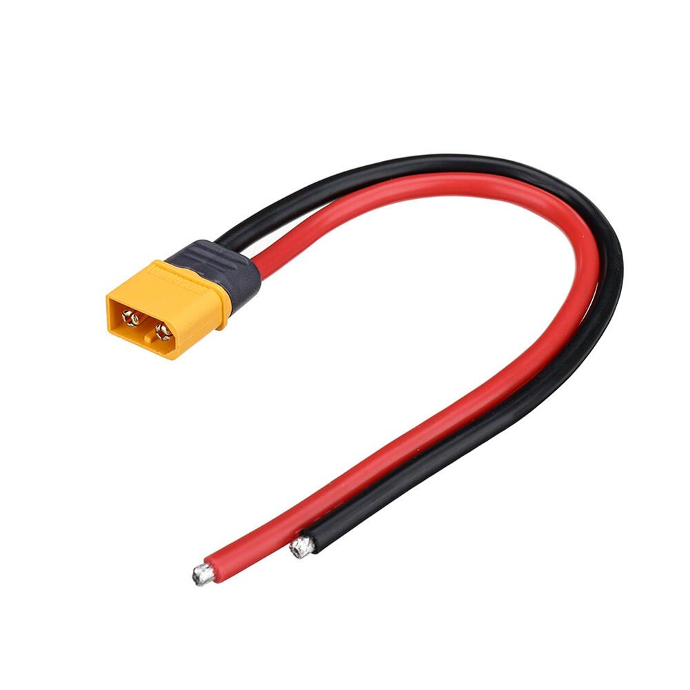RC1988060 - 10/20/30cm XT60 Male Female Plug Connector 12AWG Power Silicone Cable