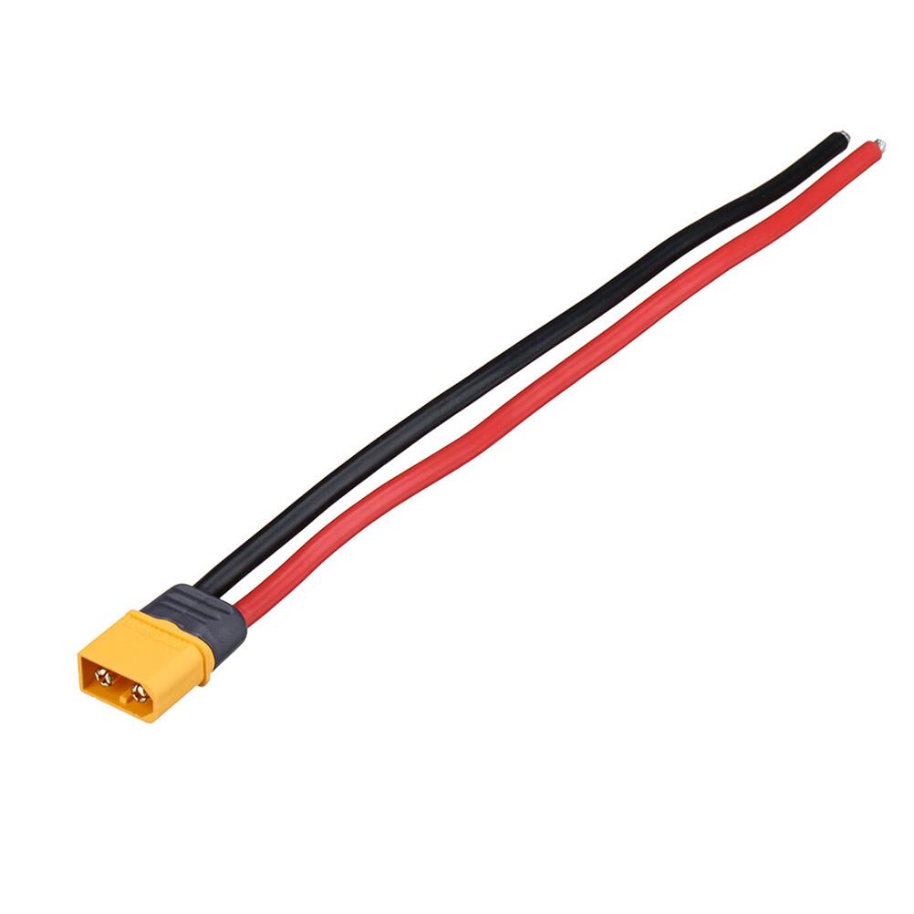 RC1988060 1 - 10/20/30cm XT60 Male Female Plug Connector 12AWG Power Silicone Cable