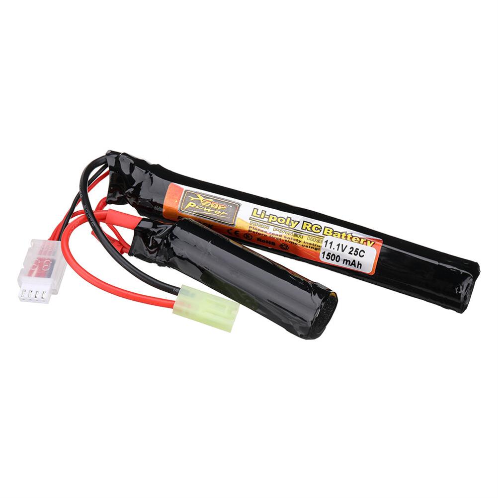RC1988233 1 - ZOP Power 11.1V 1500mAh 25C 3S LiPo Battery Tamiya Plug With T Plug Cable for RC Car