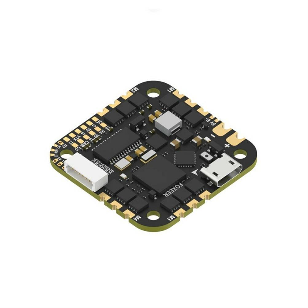 RC1989608 1 - 25.5x25.5mm Foxeer Reaper AIO V4 F745 F7 Flight Controller MPU6000 Built-in 45A Bluejay BL_S 2-6S 4In1 ESC for RC Drone FPV Racing
