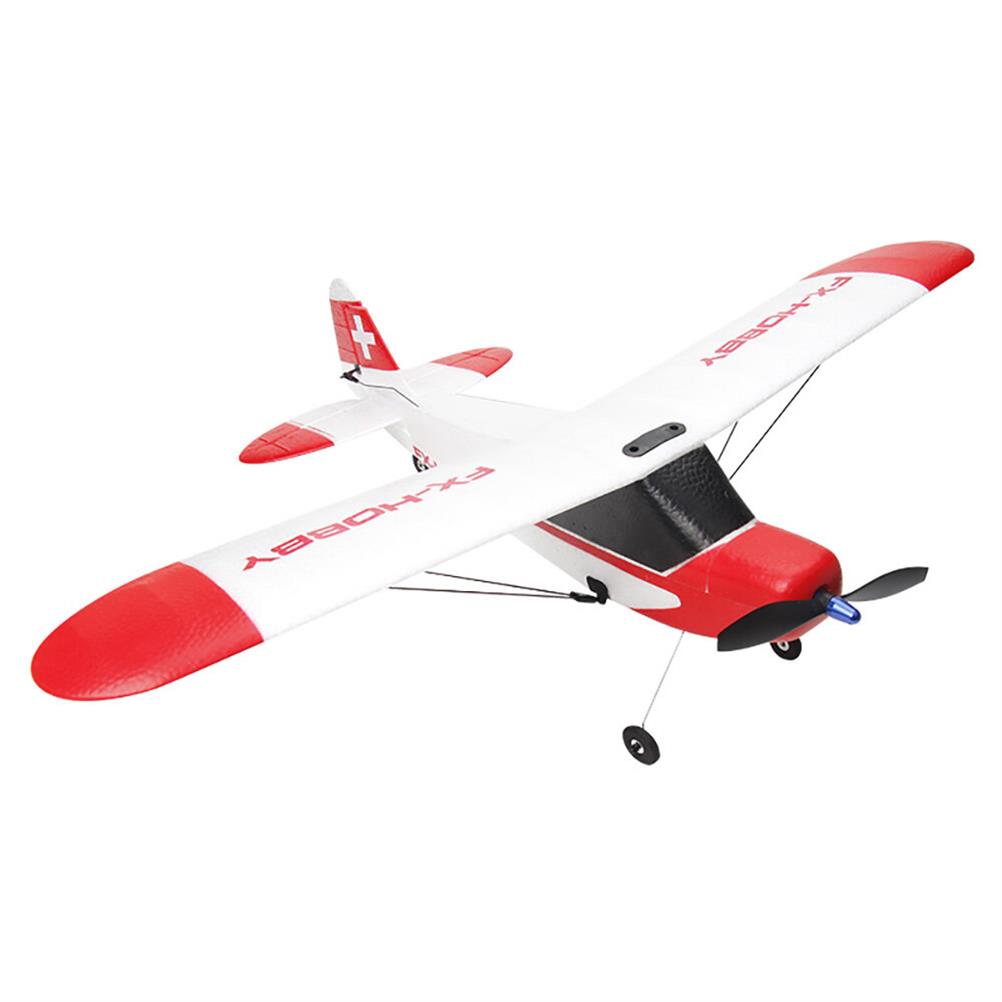 RC1991010 1 - Flybear FX9603 J3 CUB 2.4GHz 3CH 520mm Wingspan EPP RC Airplane Fixed Wing Glider RTF With Gyro 360 Degree Rotation