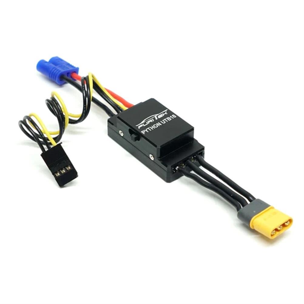 RC1991147 1 - FURITEK Python UTB18 40A/70A Brushed/Brushless ESC for 1/8 RC Crawler Cars Vehicles Models Spare Parts FUR-2302