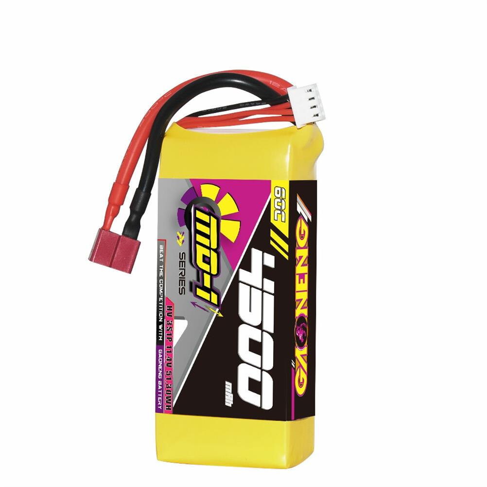 RC1992006 - Gaoneng GNB 11.4V 4500mAh 60C 3S LiHV Battery T Plug / XT90 Plug for 1/10 1/8 1/7 Scale RC Car RC Airplane Helicopter