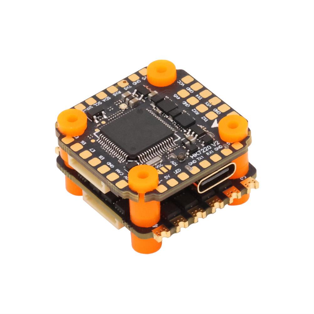 RC1992323 1 - 20x20mm HAKRC 35A Mini F7 DJI Stack F7220V2 F7 2-6S Flight Controller & 8B35A 35A BL_S 4in1 ESC for RC FPV Racing Drone