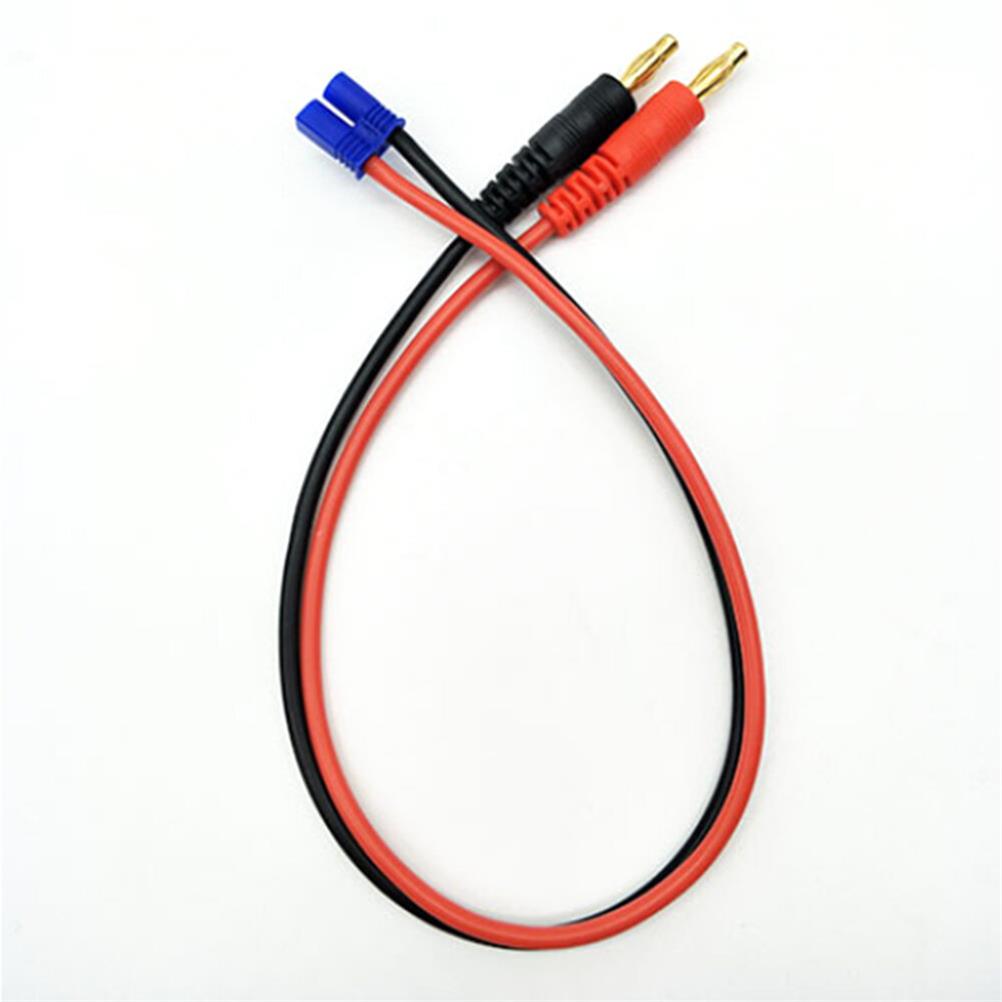 RC1993360 - 4.0mm Banana Male Plug to EC2 EC3 EC5 Male Connector Lipo Battery Balance Charging Cable 30cm Silicone Wire Charger Cable Adapter for B6 Charger RC Helicopter Vehicle Toys
