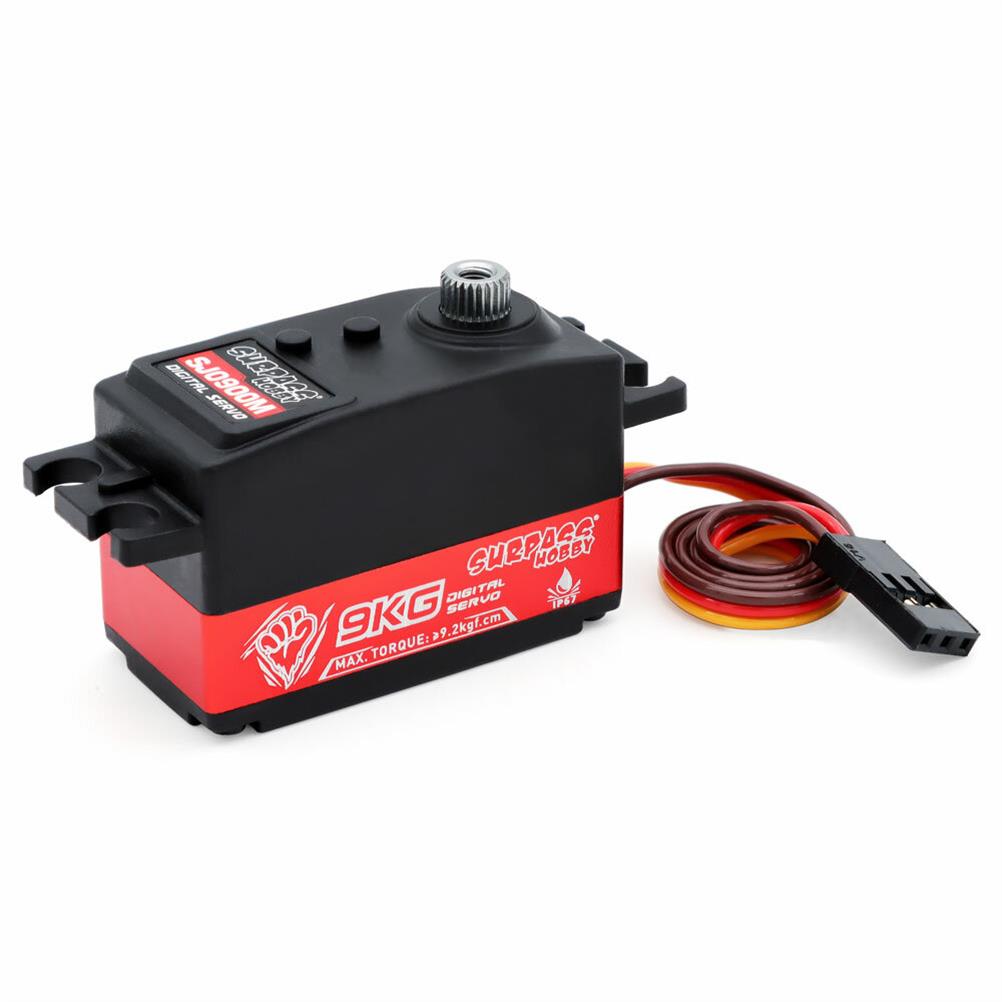 RC1993844 - SURPASS-HOBBY SJ0900M 9KG Digital Waterproof Servo for Fixed Wing RC Helicopter Robot