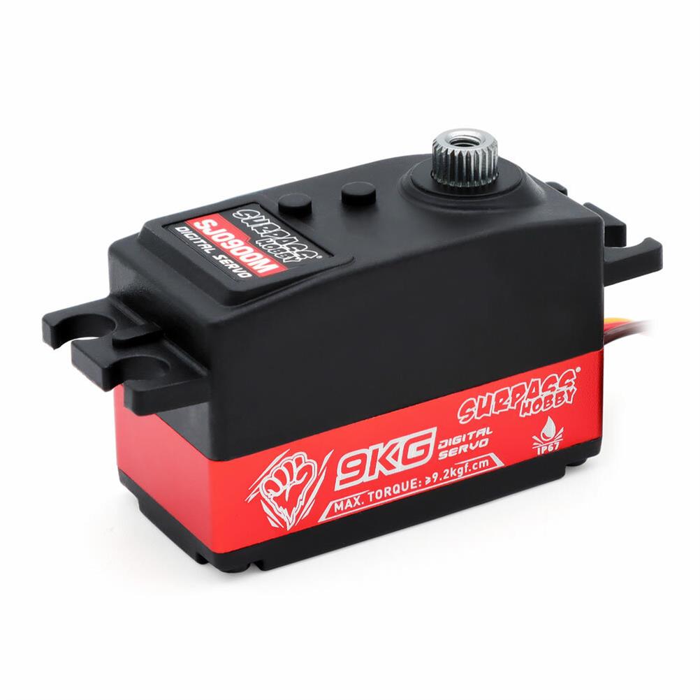 RC1993844 1 - SURPASS-HOBBY SJ0900M 9KG Digital Waterproof Servo for Fixed Wing RC Helicopter Robot