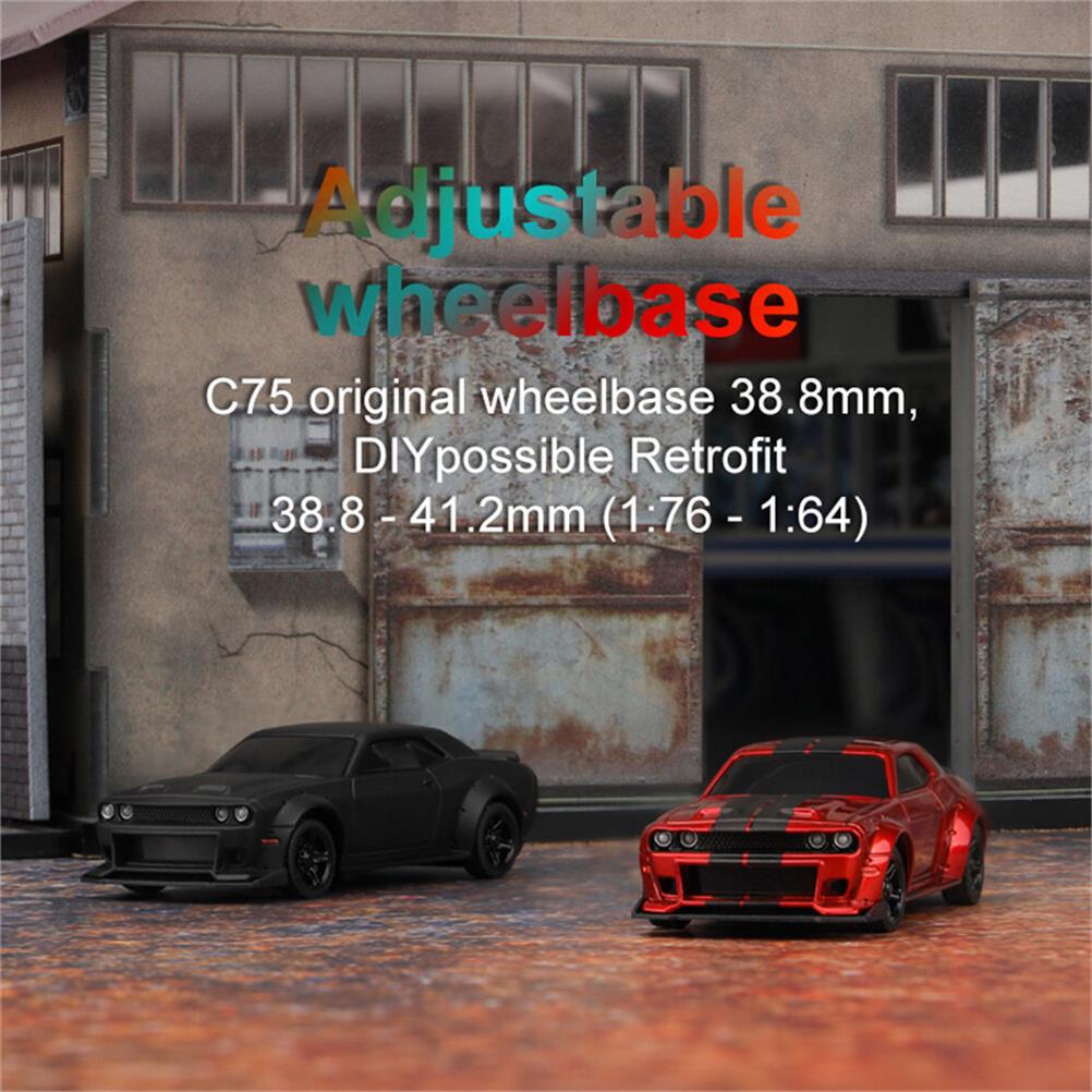 RC1994083 5 - Turbo Racing C75 RTR 1/76 2.4G RWD Mini RC Car Review