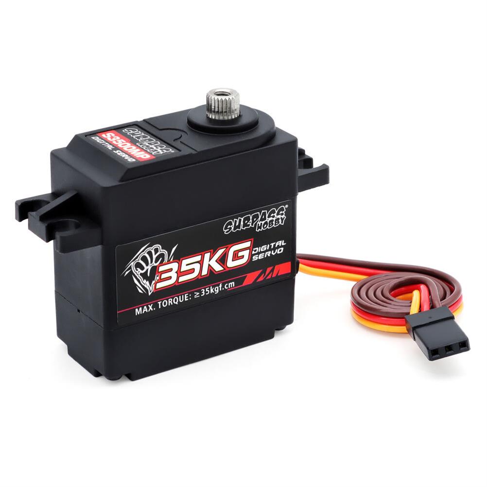 RC1994535 1 - SURPASS-HOBBY 35KG S3500MP Plastic Digital Servo /S3500M Semi-aluminum Frame Digital high Voltage Steering Gear Servo for Fixed Wing Aircraft Helicopter Robot