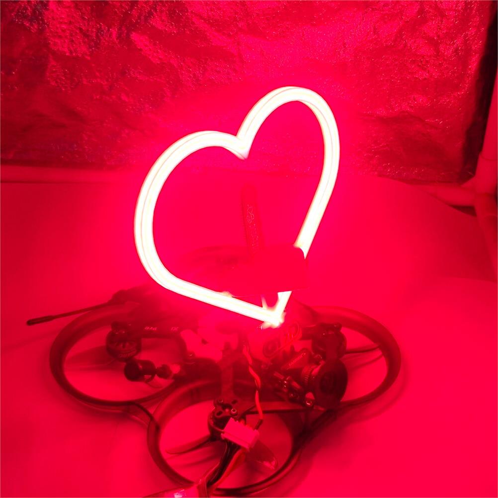 RC1994716 - Wedding Or Confession Gift Ring Heart-Shaped Light Bracket Suitable for Oddityrc Xl25 M3 Hinge